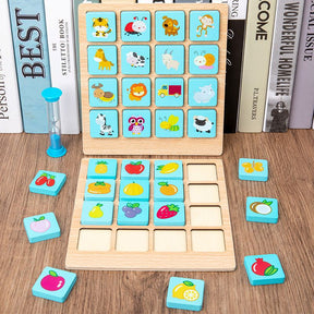 Wooden Memory Game for Kids | Boosts Memory and Fine Motor Skills