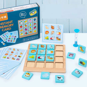 Wooden Memory Game for Kids | Boosts Memory and Fine Motor Skills