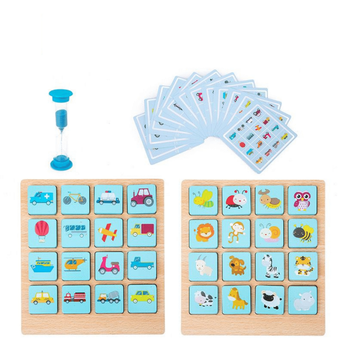 Wooden Memory Game for Kids | Boosts Memory and Fine Motor Skills