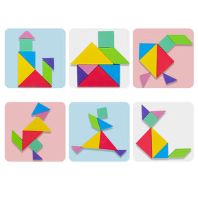 3D Tangram Puzzle Toy | Boosts Cognitive Skills and Creativity
