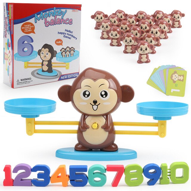 Montessori Counting Scale Toy | Safe, Durable, and Fun Learning