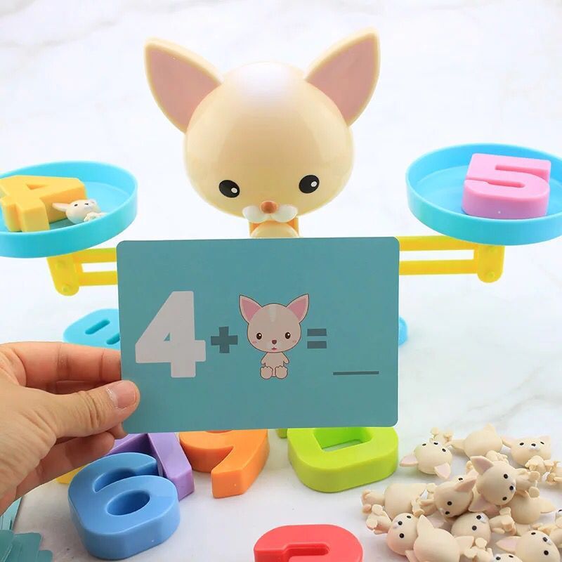 Montessori Counting Scale Toy | Safe, Durable, and Fun Learning