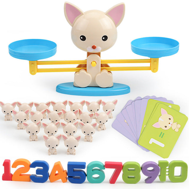 Montessori Counting Scale Toy | Safe, Durable, and Fun Learning