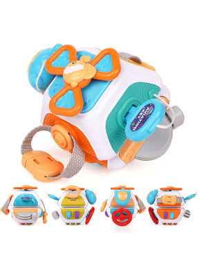 Montessori Educational Toy Cube | Develops Motor Skills for Ages 1-4