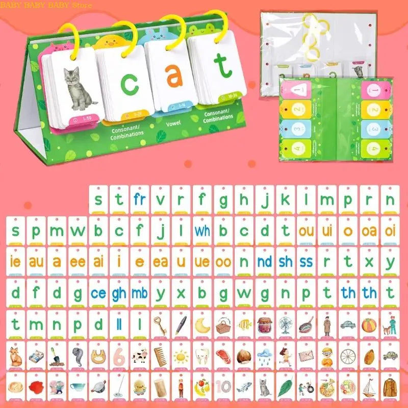 Educational Flashcards for Kids | 129 Colorful and Durable Cards