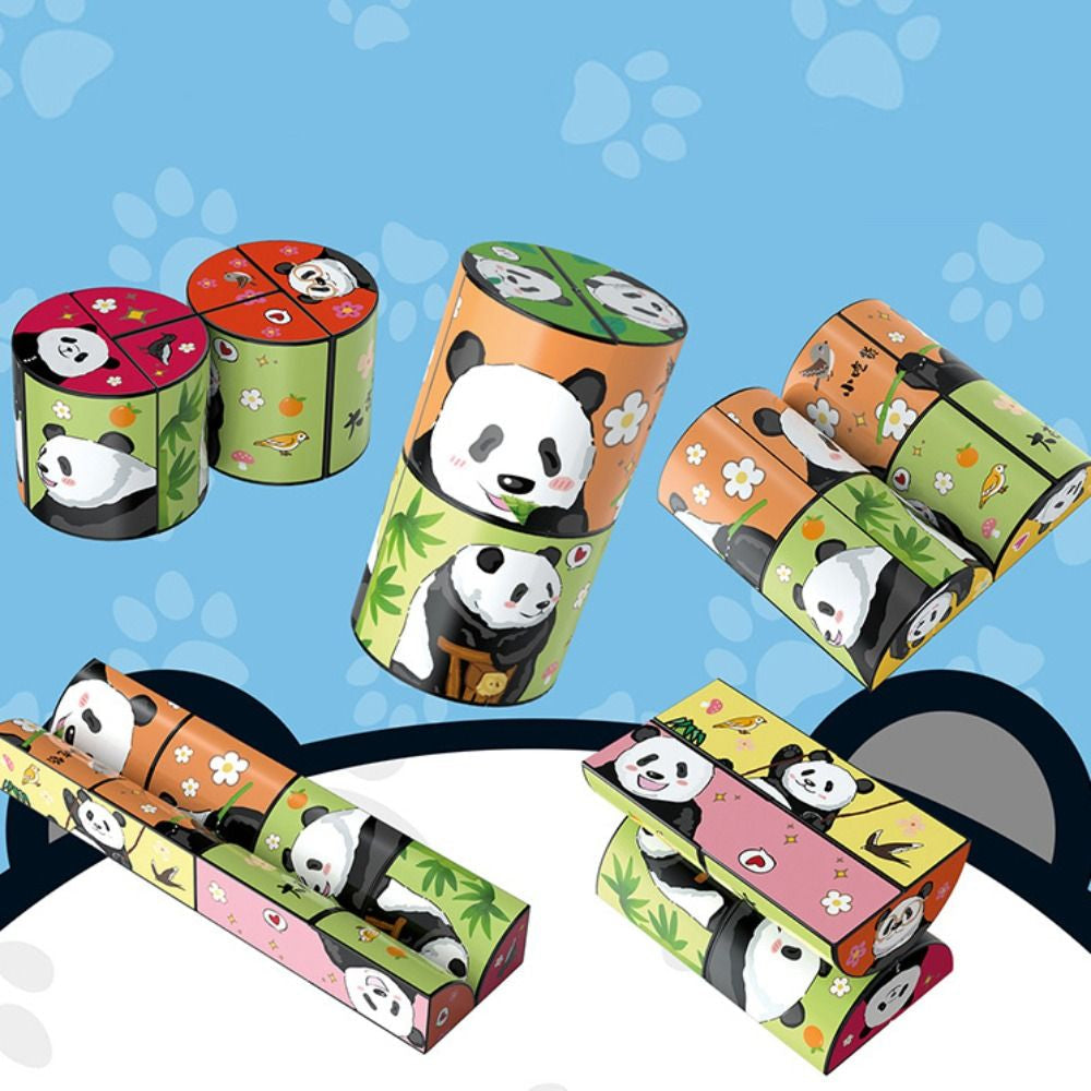 Panda Puzzle Cube | Fun and Educational Stress Relief