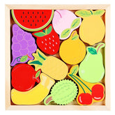 Wooden Shape Puzzle for Kids | Safe Motor Skills Development