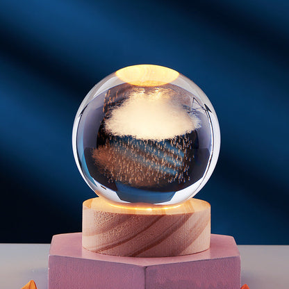 3D Night Lamp | Stylish USB Crystal Lighting