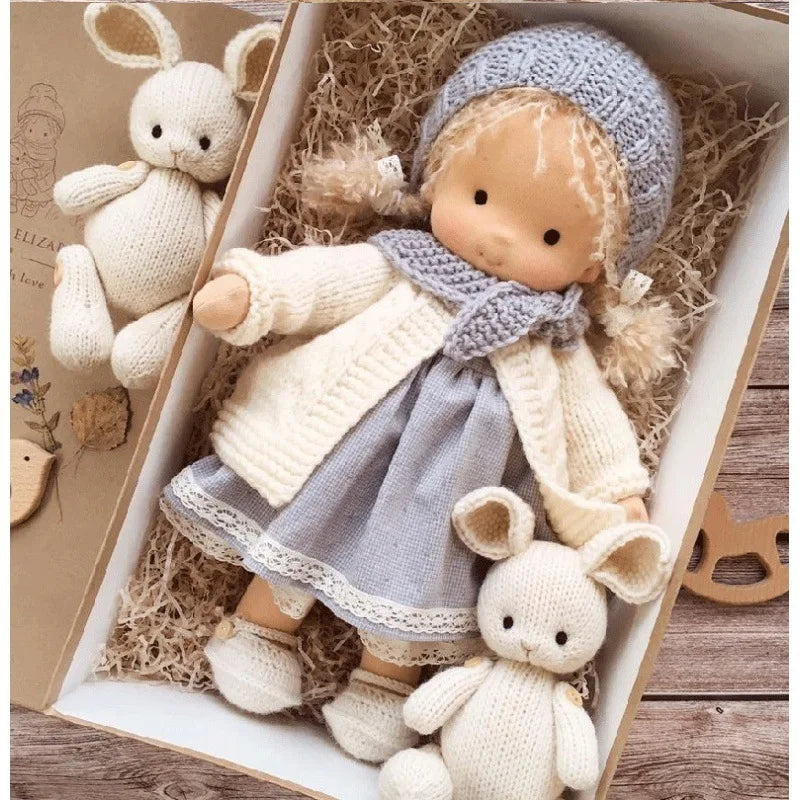 Handmade Cotton Plush Doll | Soft, Safe & Gift-Ready