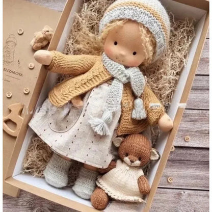 Handmade Cotton Plush Doll | Soft, Safe & Gift-Ready