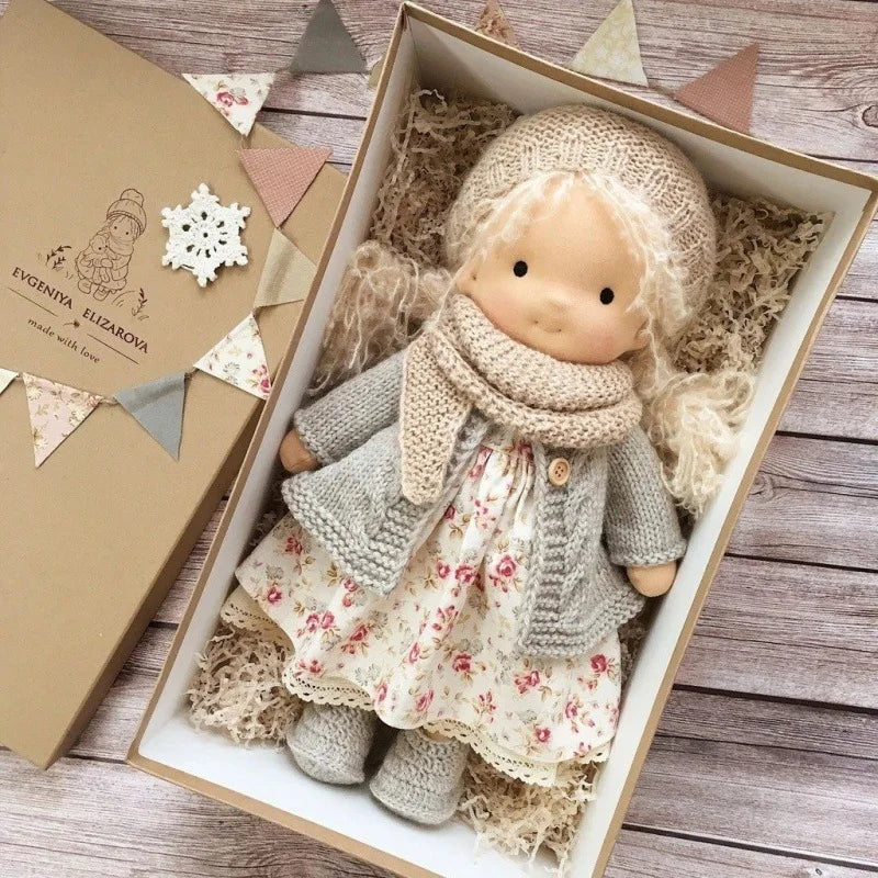 Handmade Cotton Plush Doll | Soft, Safe & Gift-Ready