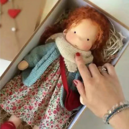 Handmade Cotton Plush Doll | Soft, Safe & Gift-Ready
