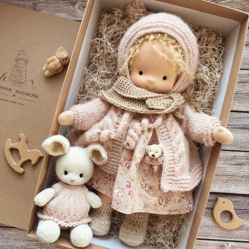 Handmade Cotton Plush Doll | Soft, Safe & Gift-Ready