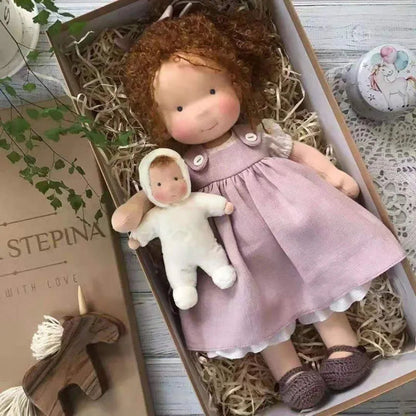 Handmade Cotton Plush Doll | Soft, Safe & Gift-Ready