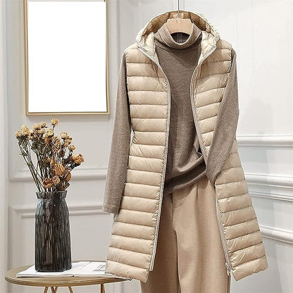 Quilted Winter Coat | Stylish Design with Cozy Hood