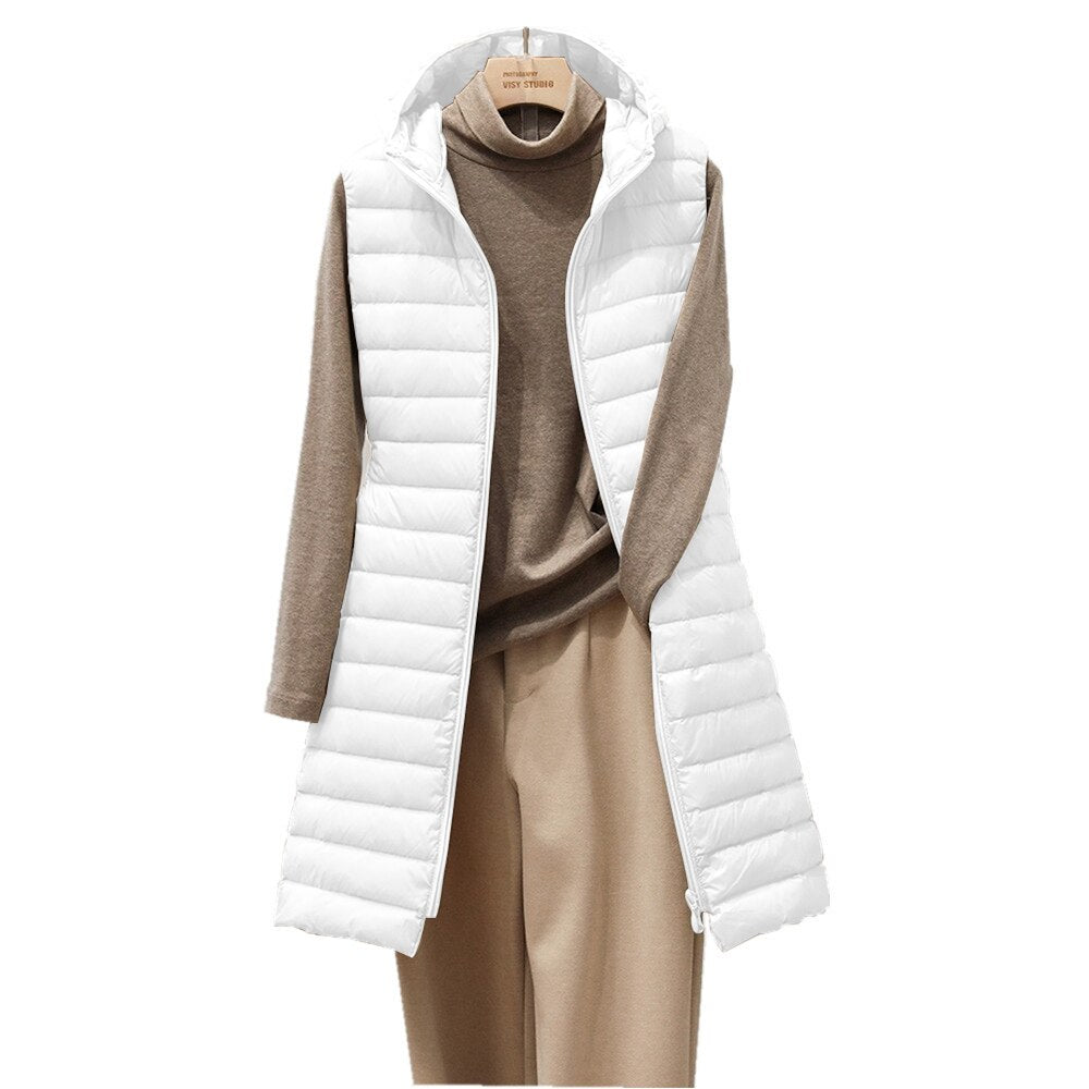 Quilted Winter Coat | Stylish Design with Cozy Hood