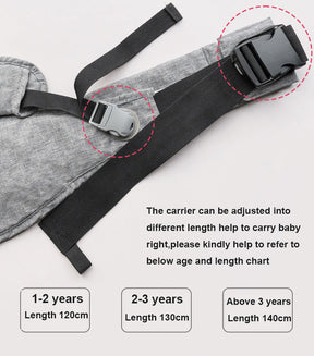 Ergonomic Baby Carrier | Comfortable and Adjustable Design