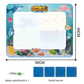 Extra Large Water Drawing Mat | Non-Toxic, Mess-Free Creative Fun