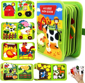 Farm Animal Learning Book | Interactive Fun for Early Readers