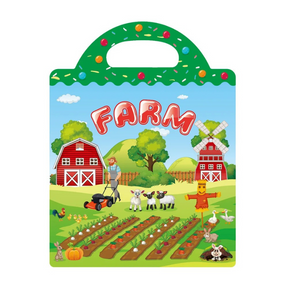 Reusable Sticker Book for Kids | Mess-Free Fun with Animal Themes
