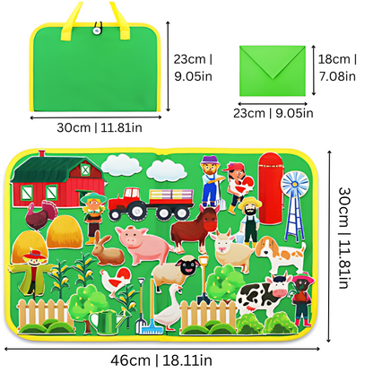 Felt Storytelling Set | Portable Play for Imaginative Learning