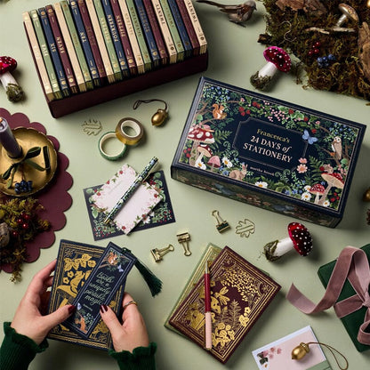 Stationery Advent Calendar | Enchanting Winter Forest Design
