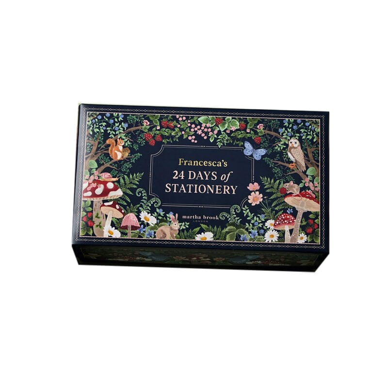 Stationery Advent Calendar | Enchanting Winter Forest Design