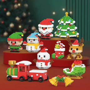 Mini Holiday Building Set | Fun Family Activity with Festive Characters