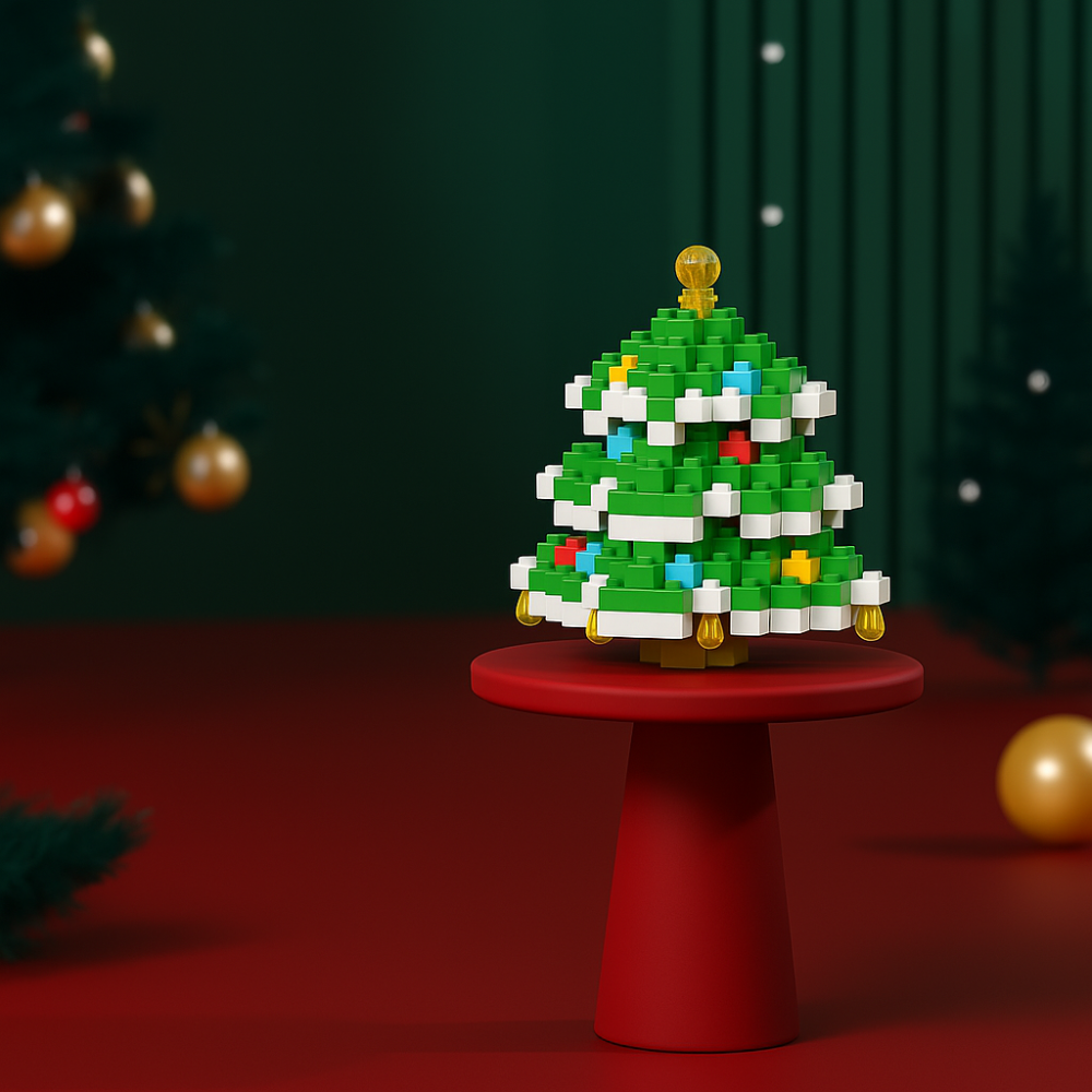 Mini Holiday Building Set | Fun Family Activity with Festive Characters