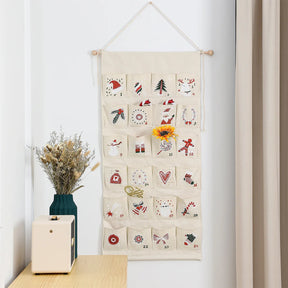 Interactive Advent Calendar | Colorful Design with Large Pockets