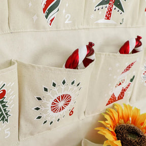 Advent Calendar with Large Pockets | Interactive Countdown for Kids