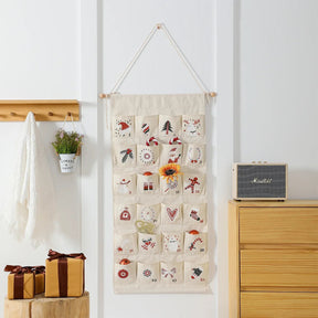 Advent Calendar with Large Pockets | Interactive Countdown for Kids