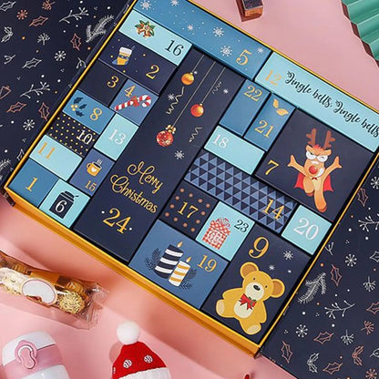 Advent Calendar with 24 Pockets | Handmade for Unique Holiday Surprises