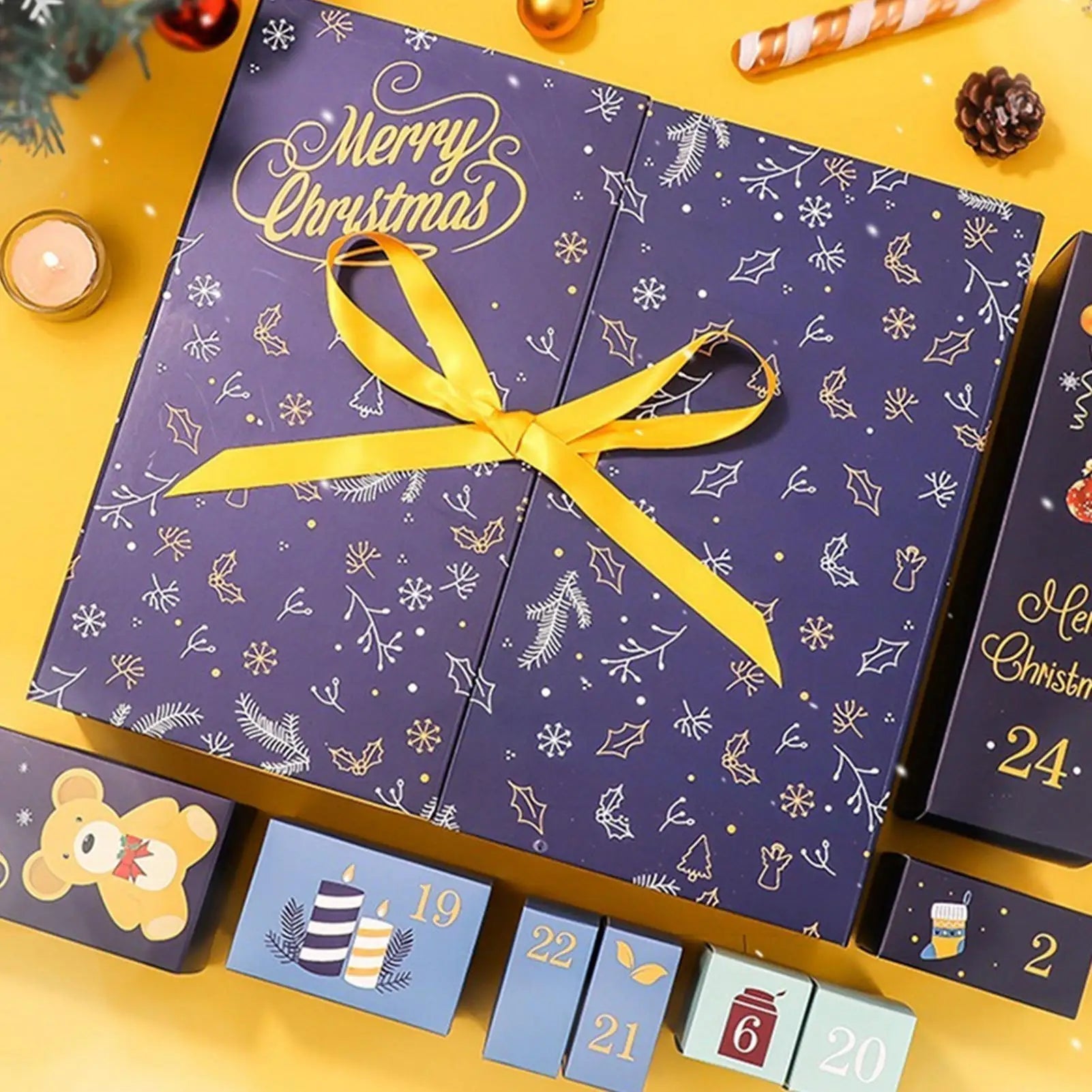 Handmade Advent Calendar | 24 Pockets for Creative Surprises