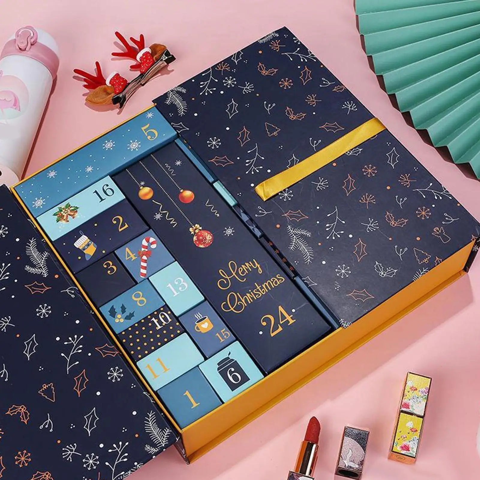 Handmade Advent Calendar | 24 Pockets for Creative Surprises
