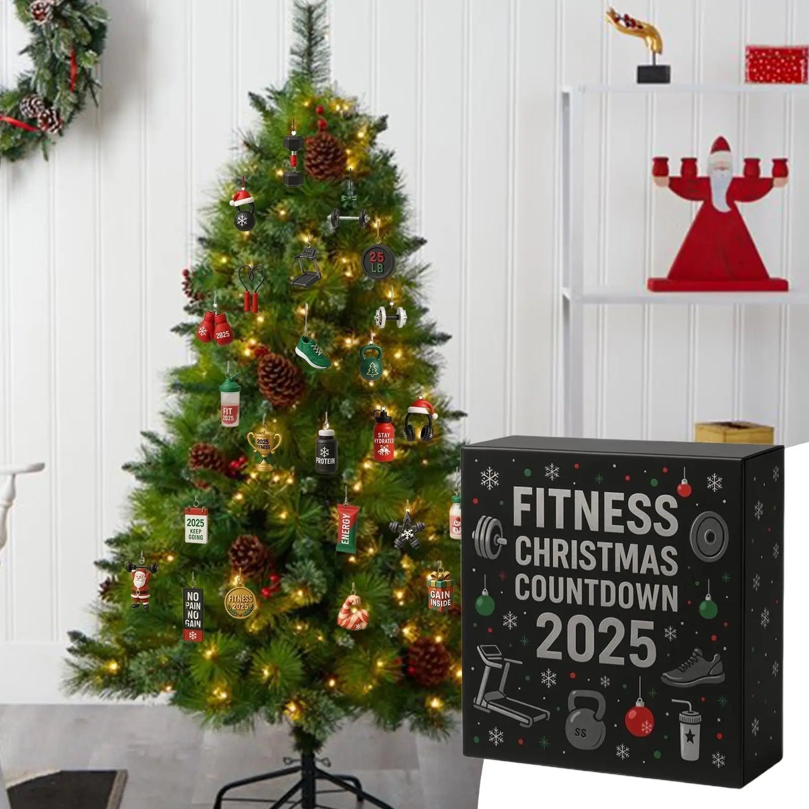 Fitness Advent Calendar | Motivational Daily Workout Items