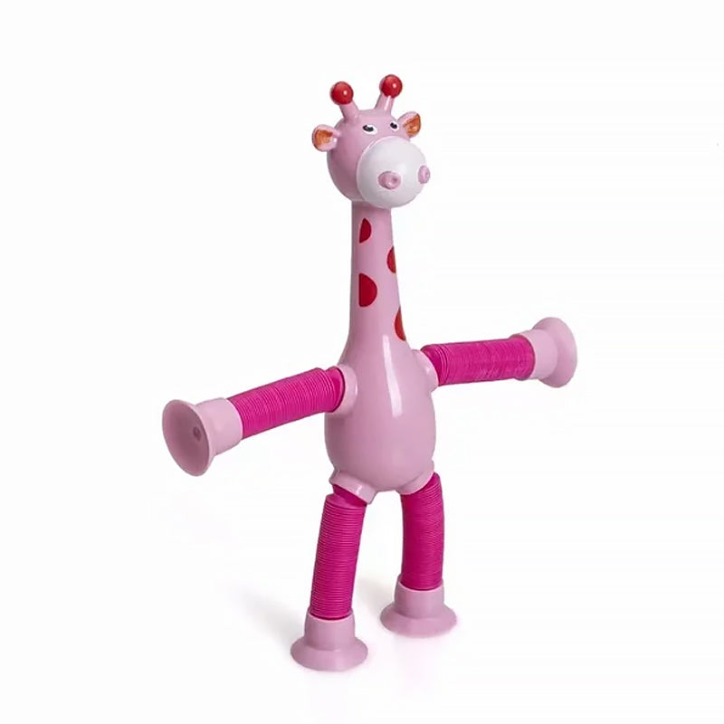 Flexible Giraffe Toy | Suction Cup for Creative Play