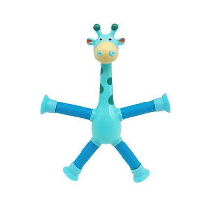 Flexible Giraffe Toy | Suction Cup for Creative Play