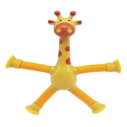 Flexible Giraffe Toy | Suction Cup for Creative Play