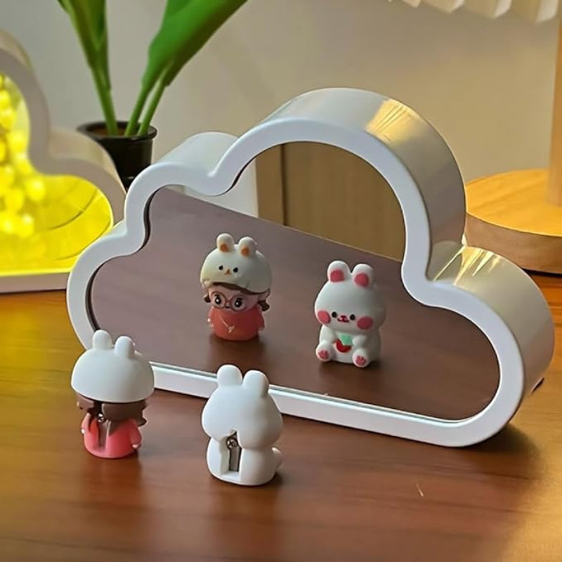 LED Floral Infinity Mirror Lamp | Elegant Warm White Glow