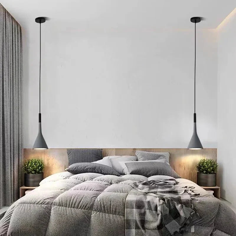 Minimalist Pendant Light | Adjustable Cord for Custom Height