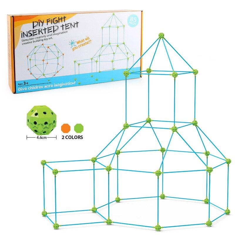 Kids’ Fort Building Kit | Stimulates Creativity and Imaginative Play