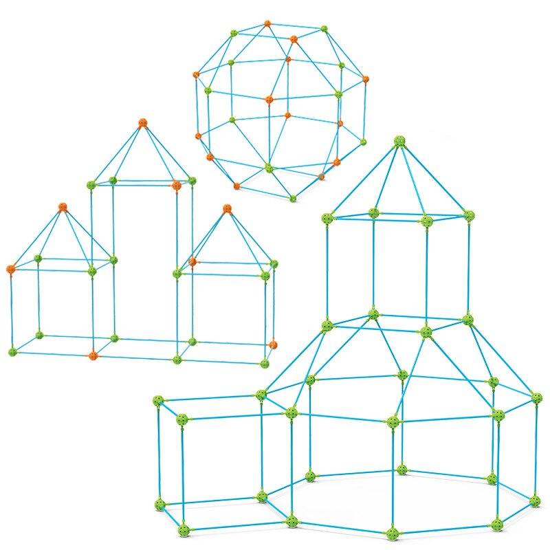 Kids’ Fort Building Kit | Stimulates Creativity and Imaginative Play