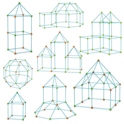 Kids’ Fort Building Kit | Stimulates Creativity and Imaginative Play