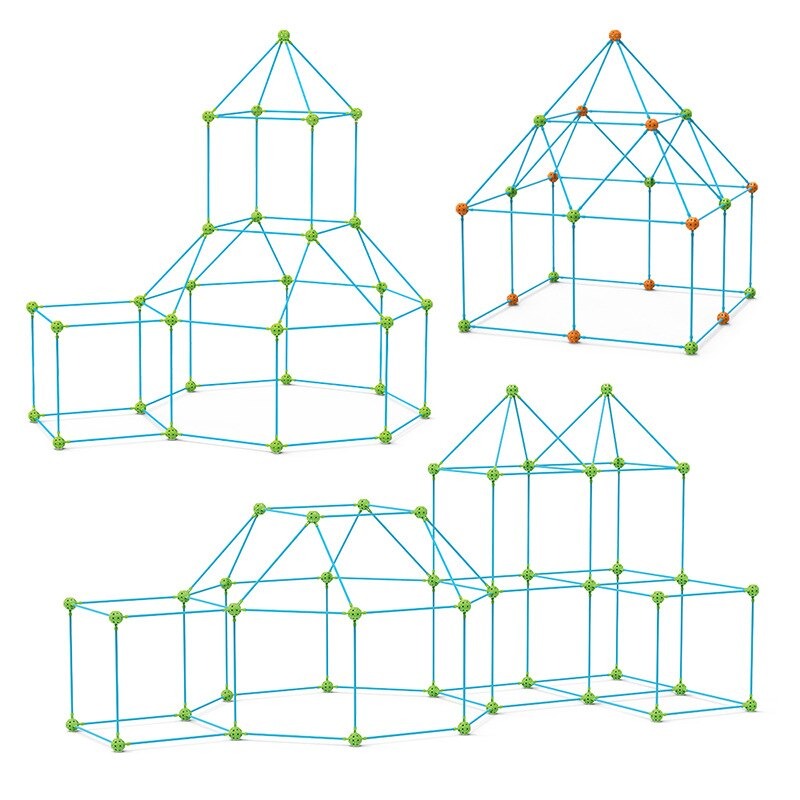 Kids’ Fort Building Kit | Stimulates Creativity and Imaginative Play