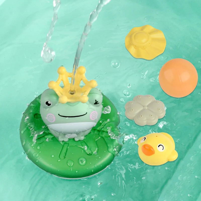 Frog Bath Fountain Toy | Interactive Sprinkler for Fun Bathtime