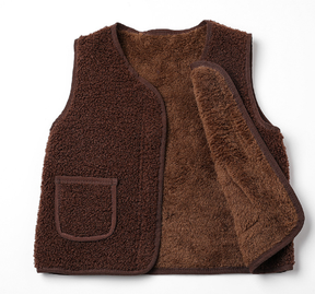 Lightweight Teddy Vest | Soft, Warm Layer for Cold Days