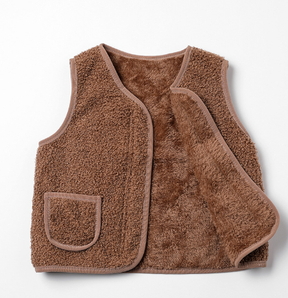 Lightweight Teddy Vest | Soft, Warm Layer for Cold Days