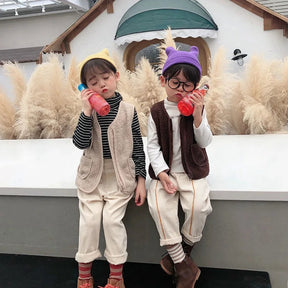 Lightweight Teddy Vest | Soft, Warm Layer for Cold Days