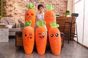 Funny Carrot Plush Toy | Soft, Cuddly, and Cheerful